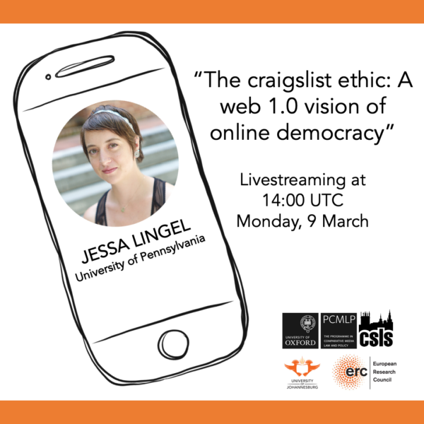 The craigslist ethic: A web 1.0 vision of online democracy ...