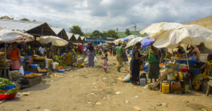 Market scene, Democratic Republic of Congo